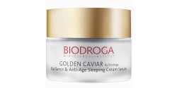 Biodroga Golden Caviar Radiance & Anti-Age Sleeping Cream-Serum  50 ml