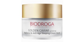 Biodroga Golden Caviar Radiance & Anti-Age Sleeping Cream-Serum  50 ml